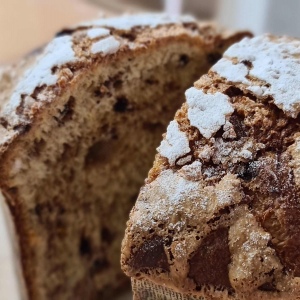 Panettone choco-naranja